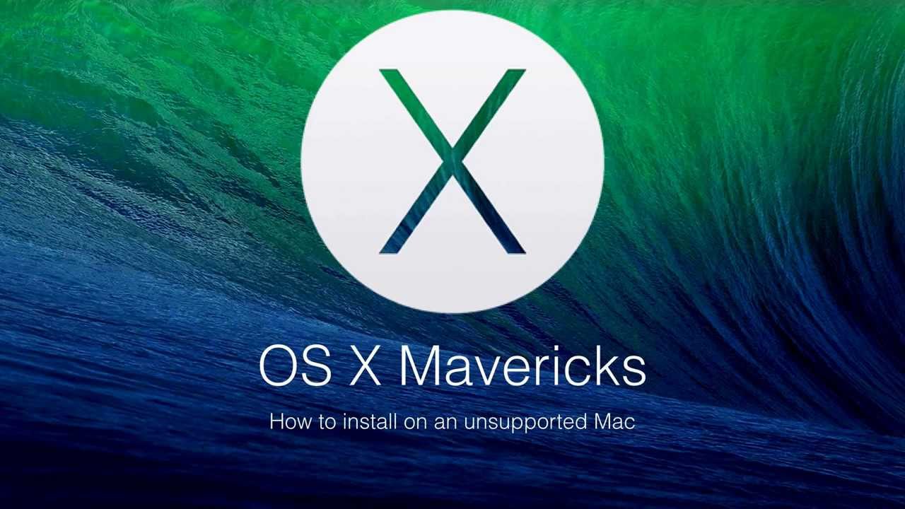 Install yosemite on unsupported mac